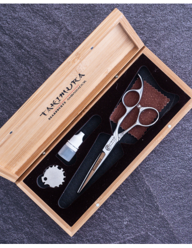 Tijeras de Barbería Takimura Corte