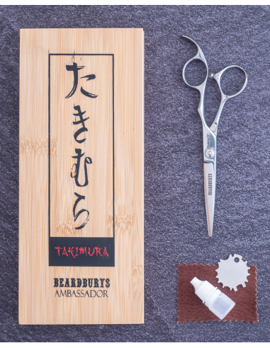 Tijeras de Barbería Takimura Corte