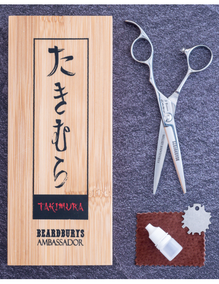 Tijeras de Barbería Takimura Corte