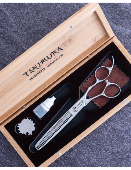 Tijeras de Barbería Takimura Corte