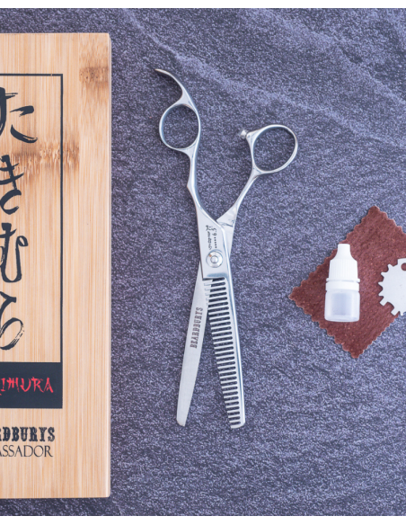 Tijeras de Barbería Takimura Corte