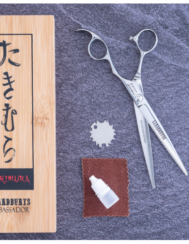 Tijeras de Barbería Takimura Corte