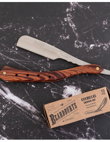 Navaja de Barbero Beardburys Shaving Art