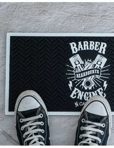 Tappetino in Gomma per Barbieri Barber Engine Beardburys