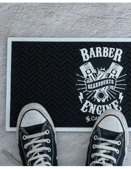 Alfombrilla de Goma para Barbería Barber Engine Beardburys