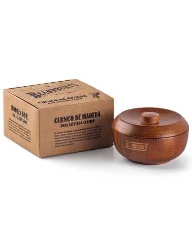 Bowl de Madera para Afeitado