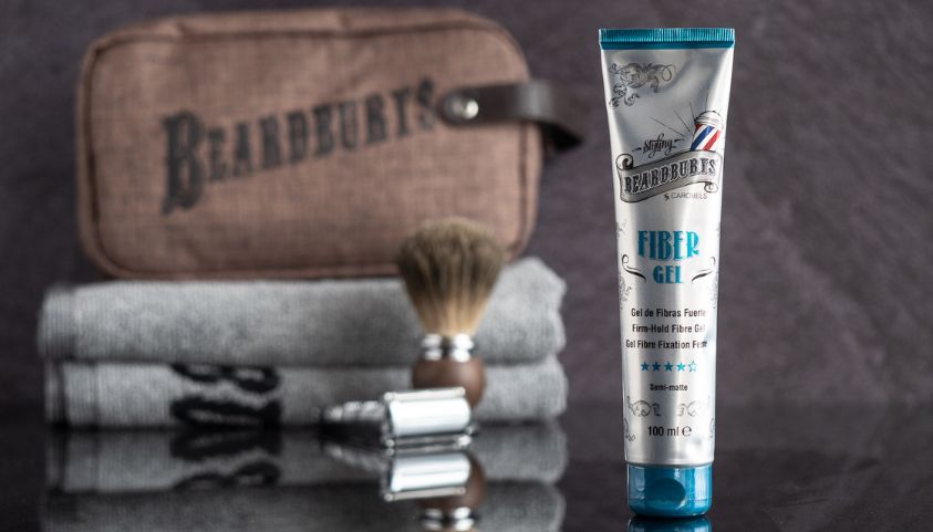 gel fijador de cabello estilo gomina