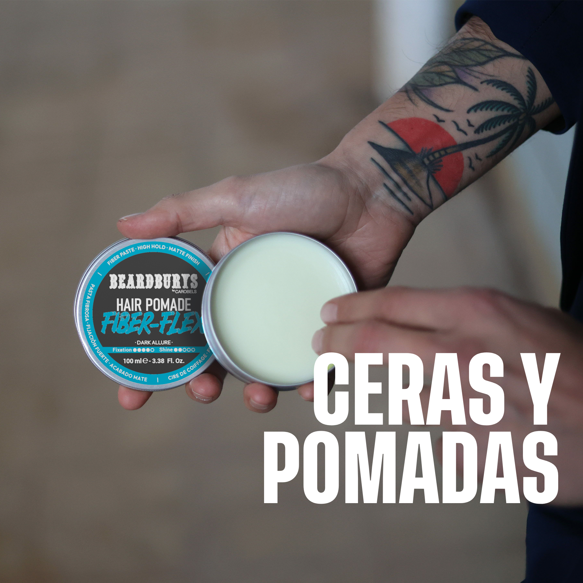 Cera para el pelo Beardburys